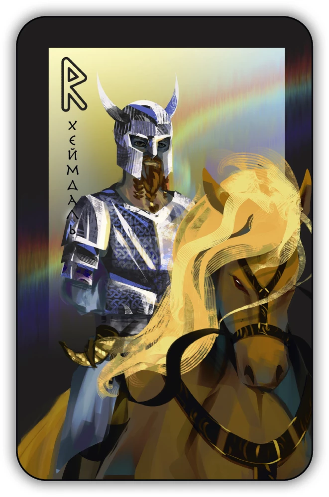 Runic Oracle - Northern Wind (24 Divination Cards with Instructions)