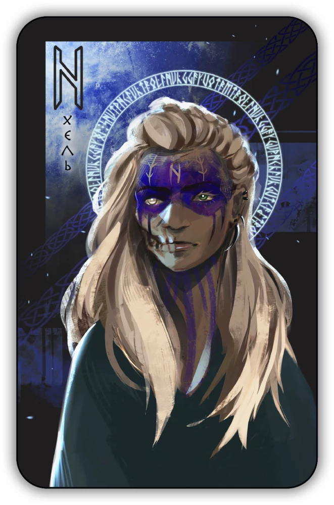 Runic Oracle - Northern Wind (24 Divination Cards with Instructions)