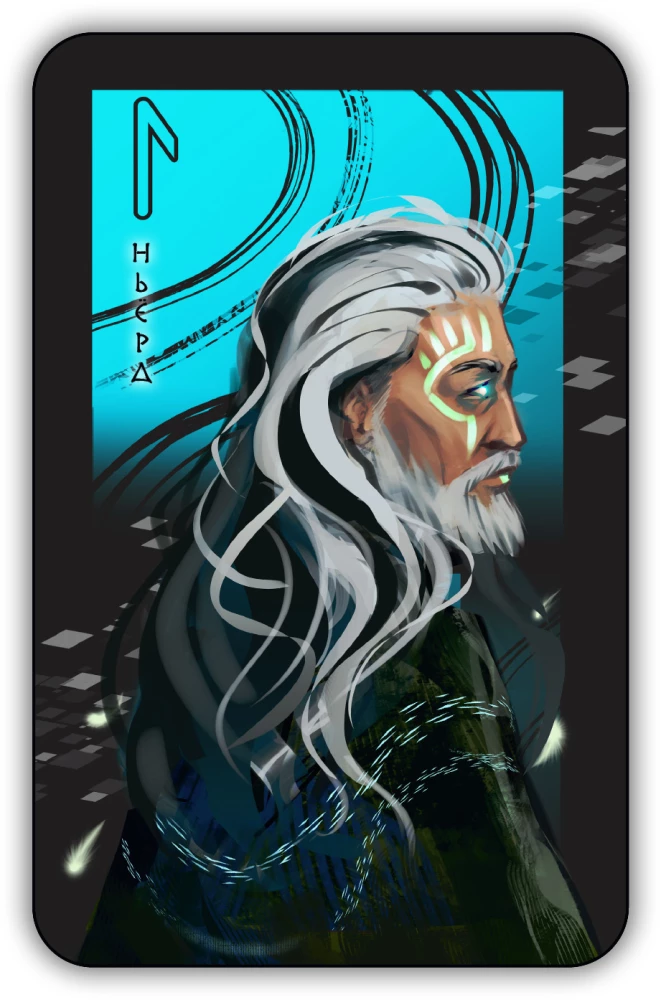 Runic Oracle - Northern Wind (24 Divination Cards with Instructions)