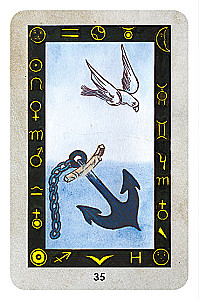 Oracle Testament Lenorman (deck with instructions for divination and predictions)