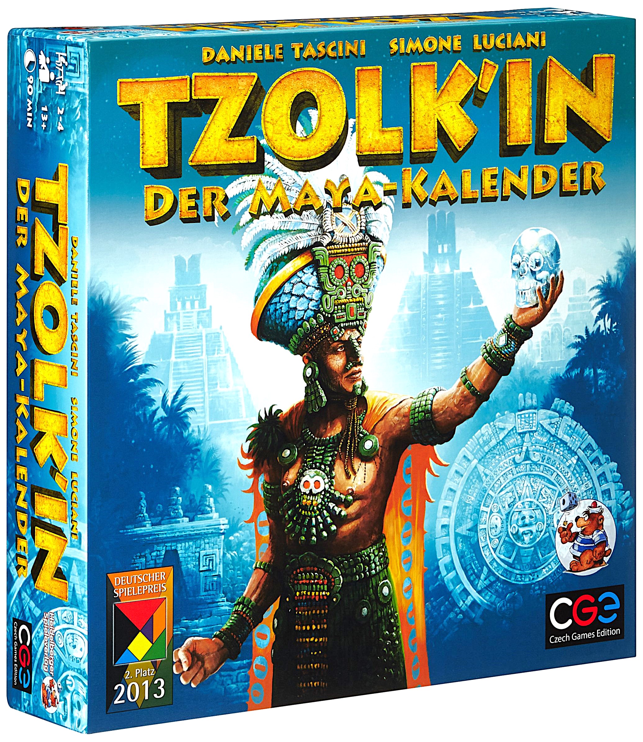 Board Game - Tzolk'in (Tzolk'in). Maya Calendar