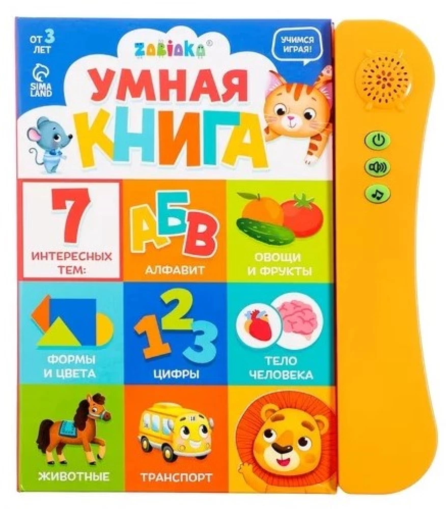 Edukacyjna zabawka - Inteligentna książka