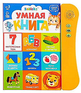Edukacyjna zabawka - Inteligentna książka