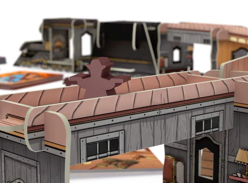 Gra planszowa - Colt Express. Kurierzy i pociąg pancerny (dodatek)