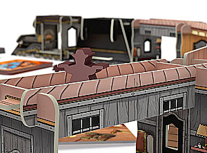 Gra planszowa - Colt Express. Kurierzy i pociąg pancerny (dodatek)