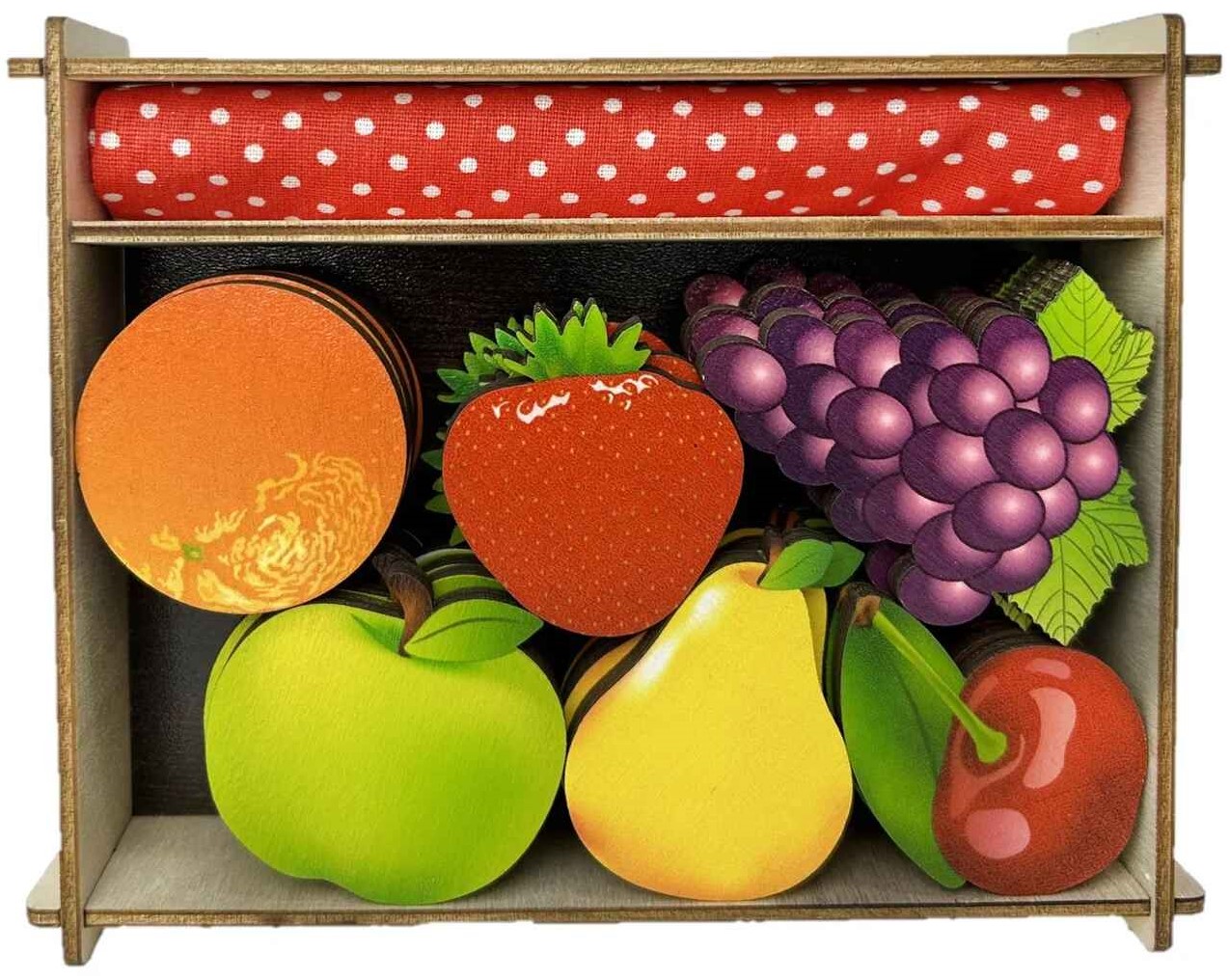 Counting Material in a Bag - Fruits-Berries