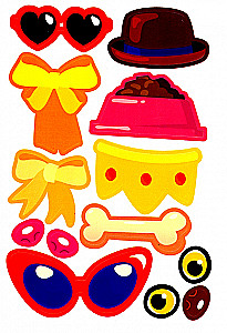 Sticker Book. Decorate Your Pet