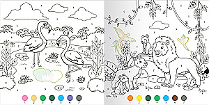 Coloring by Numbers - Wild Animals