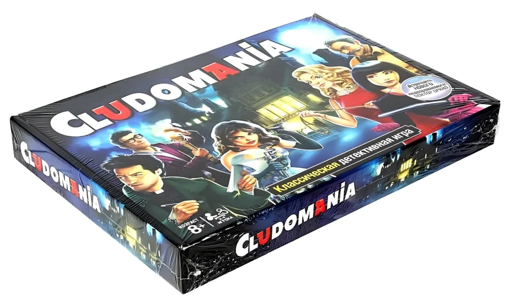 Настольная игра - Cludomania. Классическая детективная игра