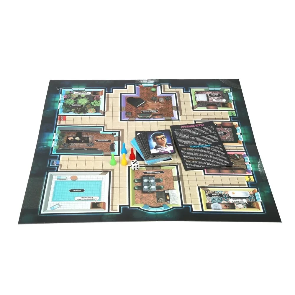Настольная игра - Cludomania. Классическая детективная игра