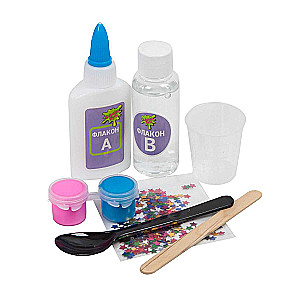 Zestaw do gry - Slime Boom: Kolorowy slime z gwiazdkami