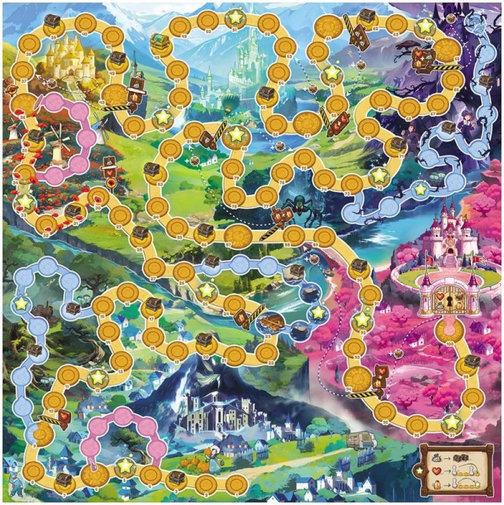 Brettspiel - Der Zauberer von Oz. Große Reise