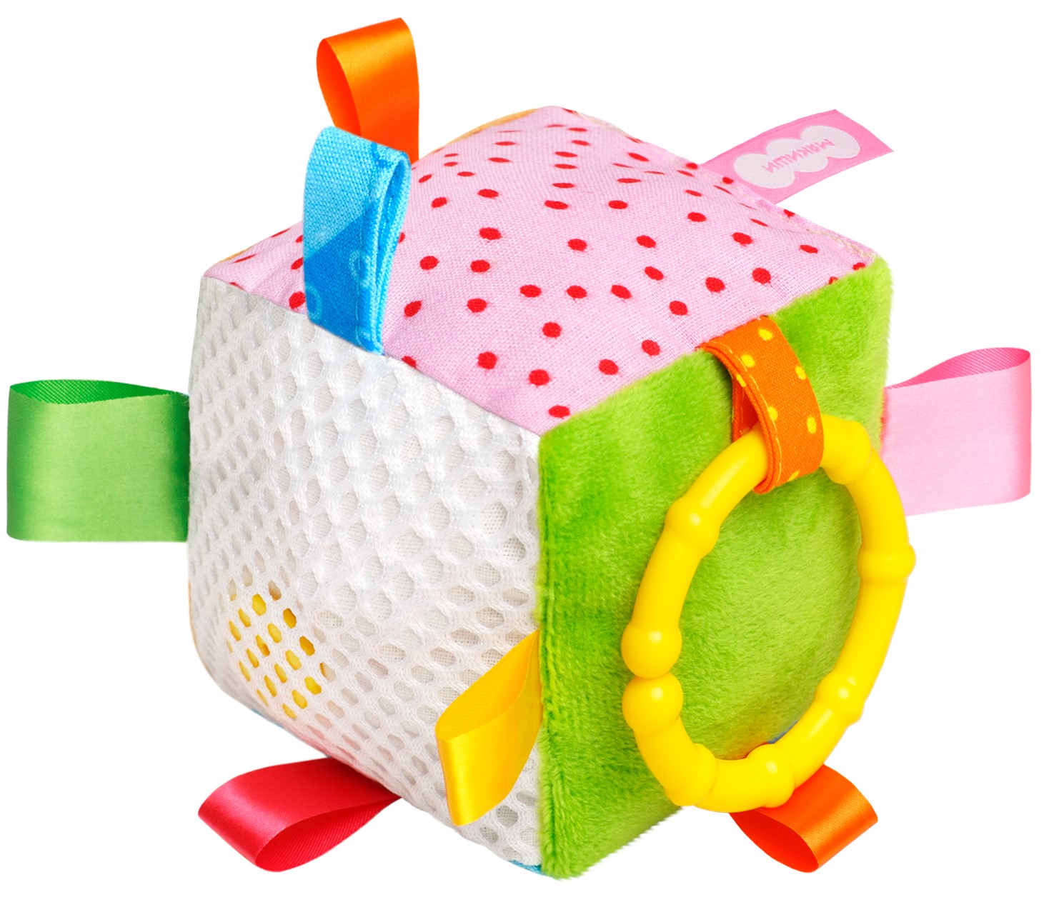 Rotaļlieta - Kubiņš ar cilpiņām