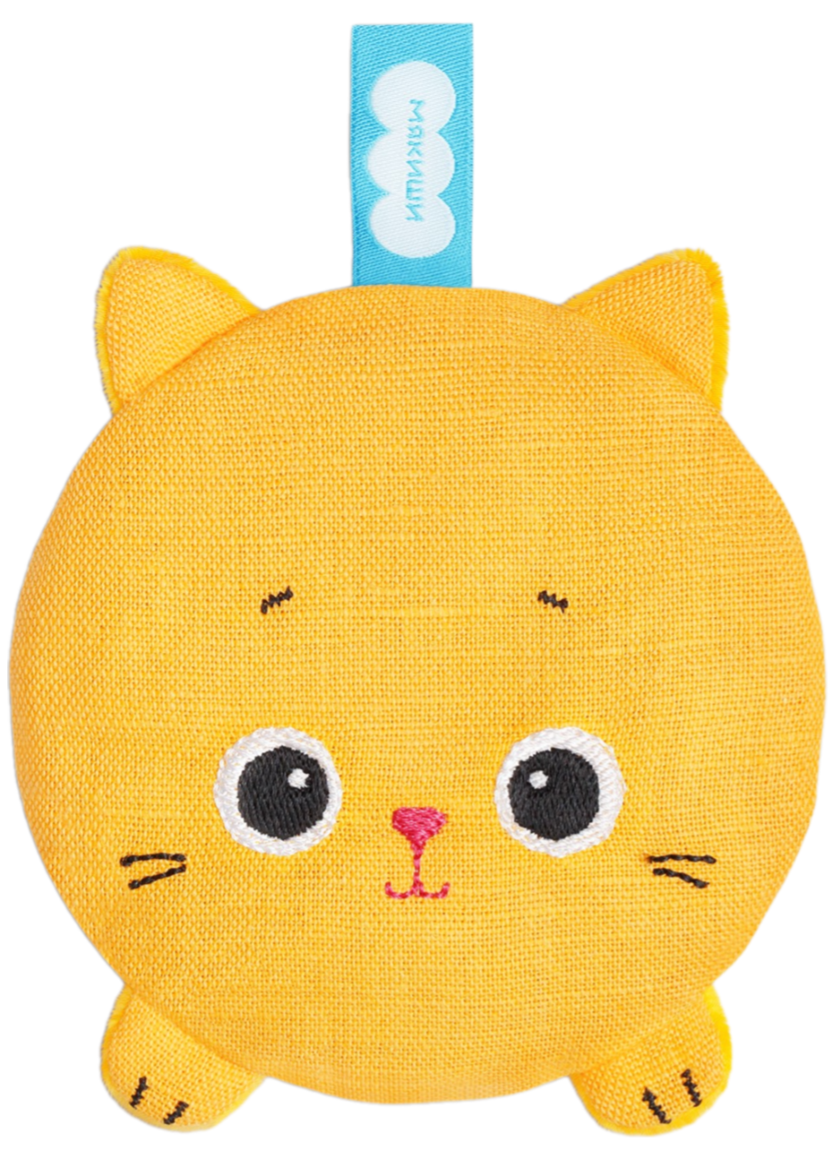 Rotaļlieta ar ķiršu kauliņiem - Mjakiši. Sildītājs Kroska Kaķis