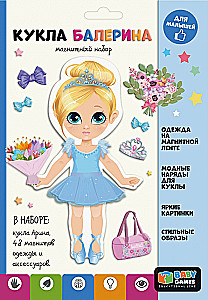Magnetic Set - Ballerina Doll