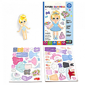 Magnetic Set - Ballerina Doll