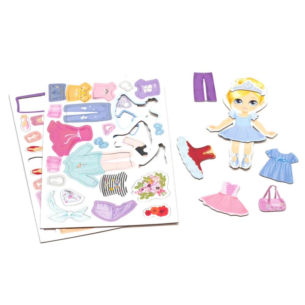 Magnetic Set - Ballerina Doll