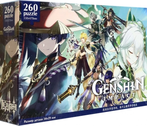 Puzzle - Genshin. Wanderer