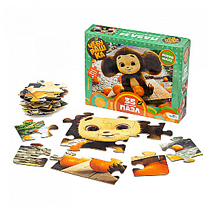 Puzzle - Cheburashka. Oranges