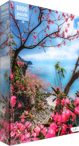 Puzzle of 1000 pieces. Marine idyll