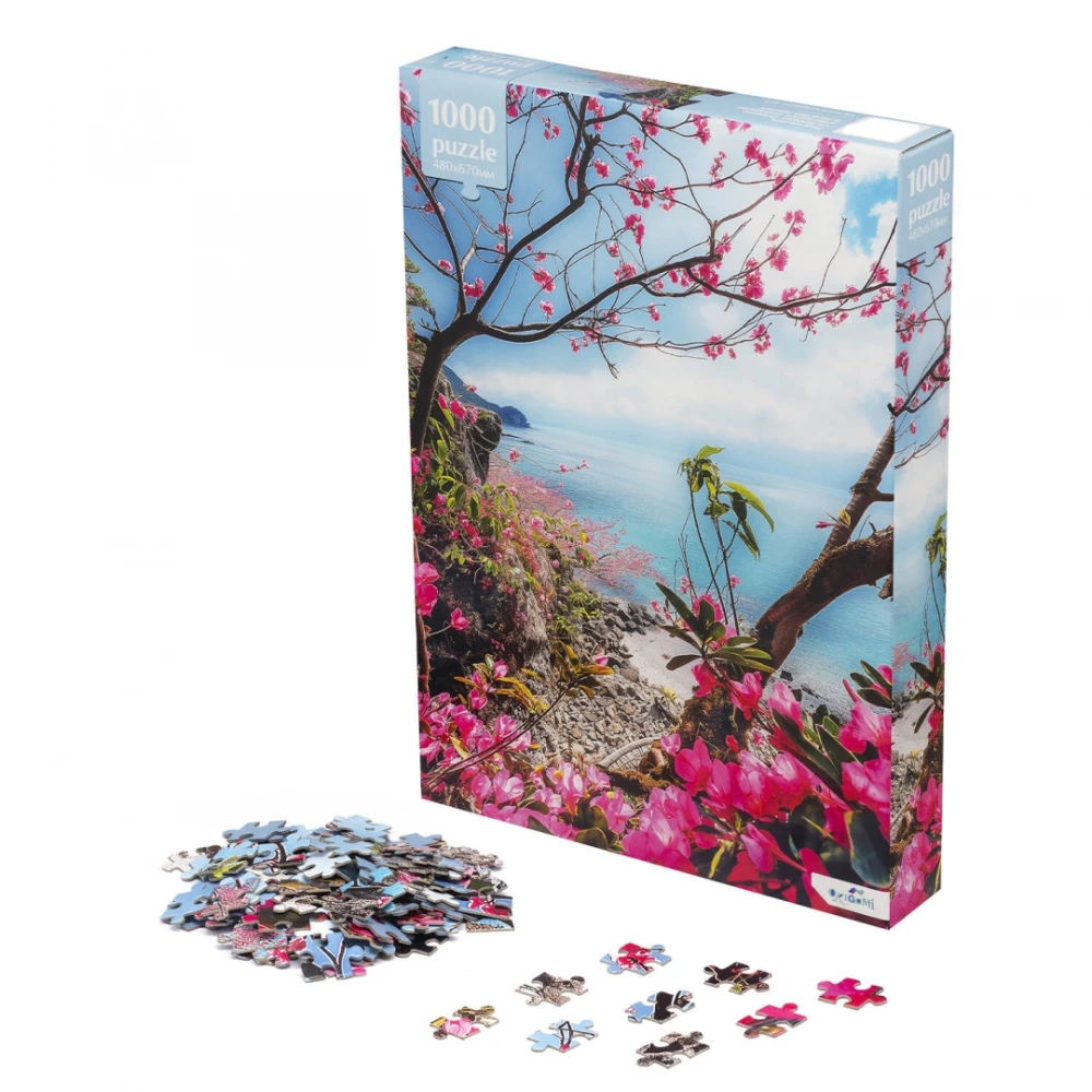 Puzzle of 1000 pieces. Marine idyll