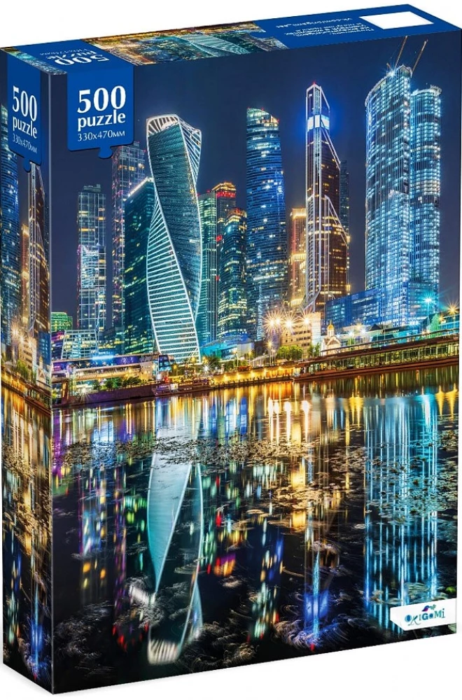500 Piece Puzzle. Skyscrapers