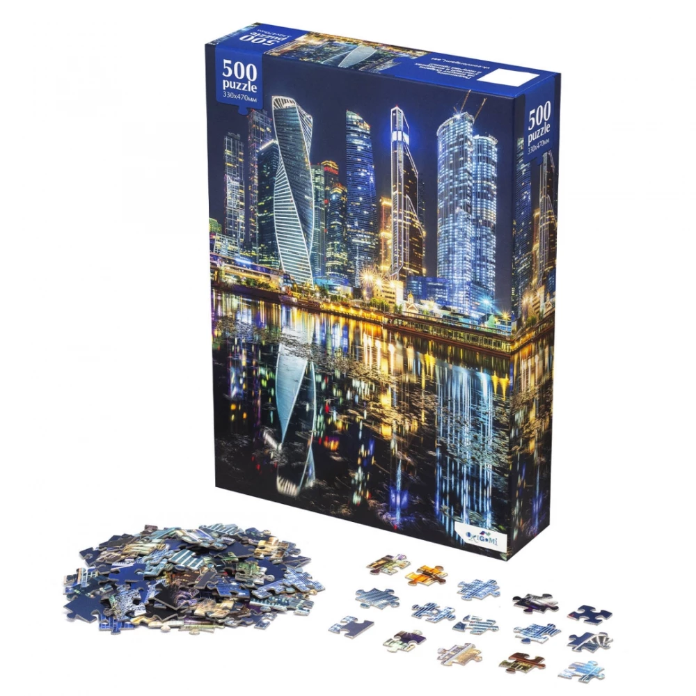 500 Piece Puzzle. Skyscrapers