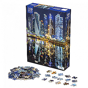 500 Piece Puzzle. Skyscrapers