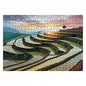 Puzzle - Via Terra. Terraces of Honghe-Hani