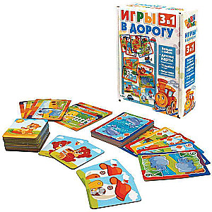 Travel Games for Little Ones (3 in 1)