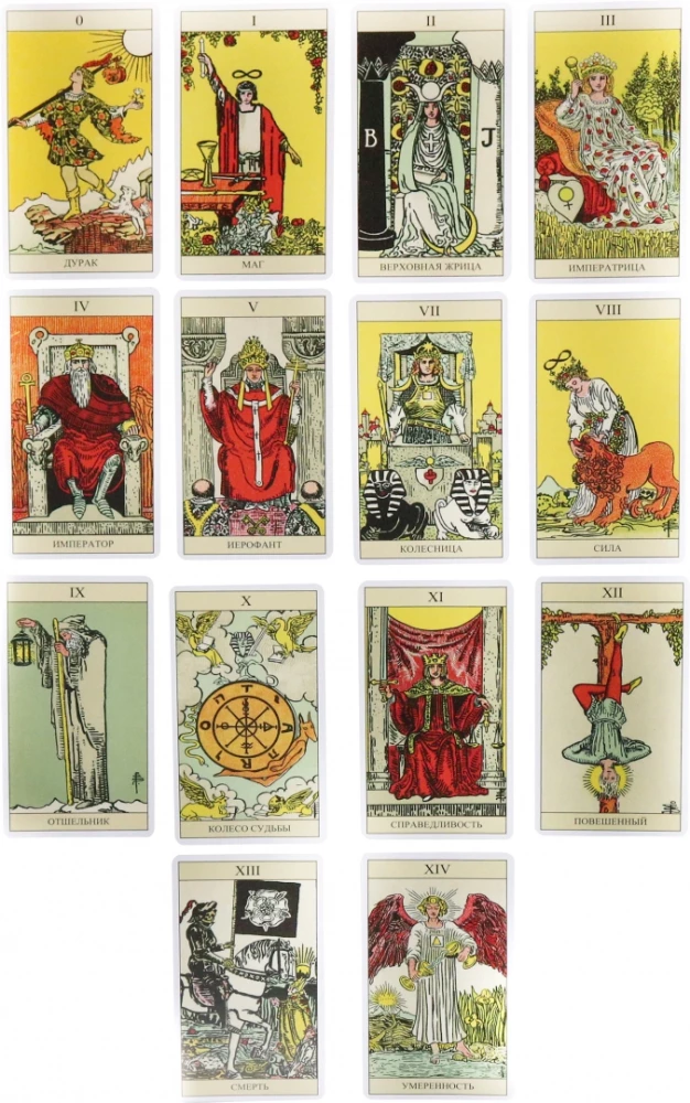 Tarot Waite 1910, cards + instruction booklet