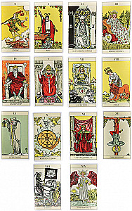 Tarot Waite 1910, cards + instruction booklet