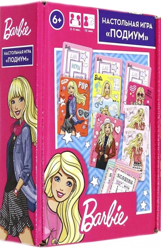 Board game - Barbie. Podium