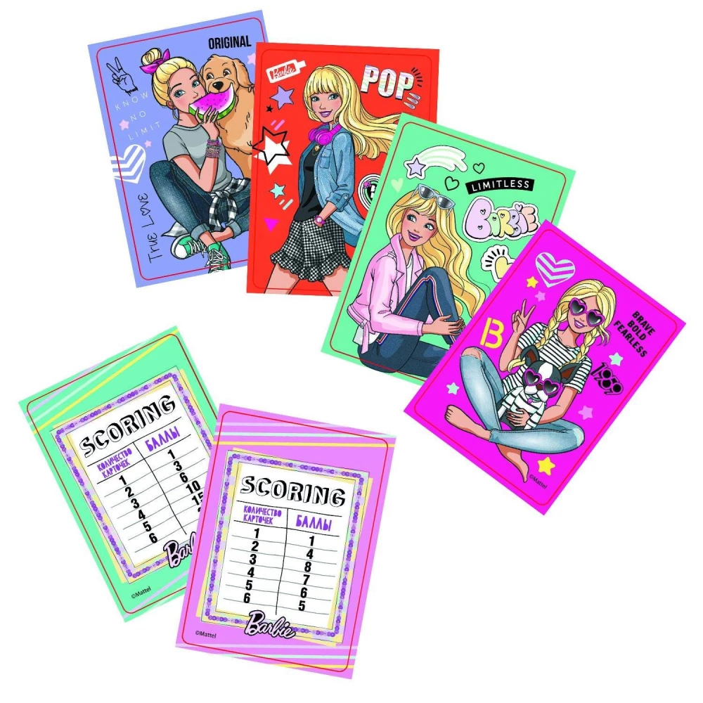 Board game - Barbie. Podium