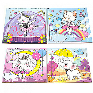 4in1 Puzzle Set. Shall We Fly?