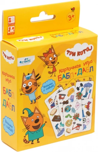Board game - Three Cats. Bubble-Dabble