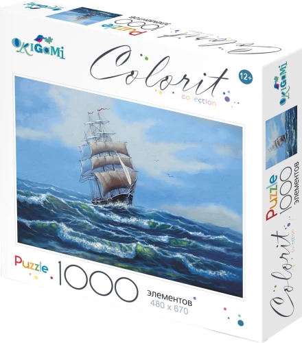 Puzzle - Colorit collection. Raise the sails!