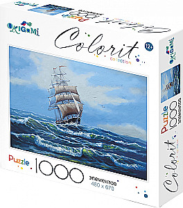 Puzzle - Colorit collection. Raise the sails!