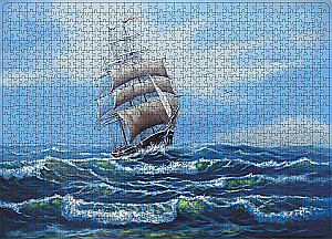 Puzzle - Colorit collection. Raise the sails!