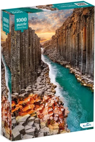 Puzzle - Basalt Canyon Studlagil, Iceland