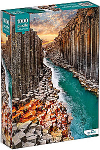 Puzzle - Basalt Canyon Studlagil, Iceland