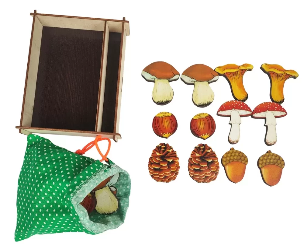 Counting Material in a Bag - Forest Gifts