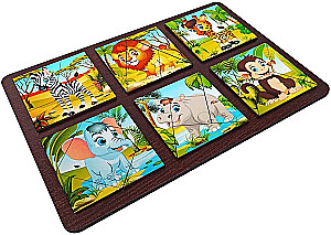 Development Board - Build a Square. Animals of Africa
