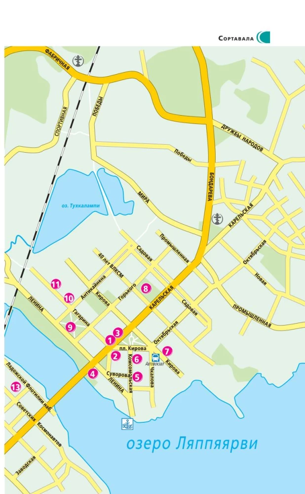 Karelia. Kizhi, Valaam, Solovki. Guide for pedestrians