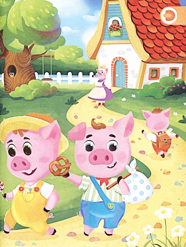The Three Little Pigs in Augmented Reality