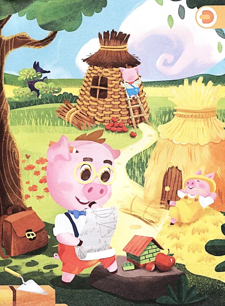 The Three Little Pigs in Augmented Reality