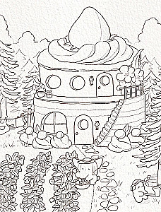 The Magical Journey of the Fox Sogymi. Coloring Book by a Popular Korean Artist