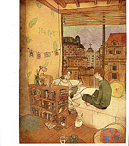 A Love Story. Cozy Illustrations by Puuung. Book 1