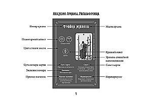Tarot Waite. Efektywna nauka. Od nowicjusza do mistrza. 78 kart z podpowiedziami na kartach + 50 rozkładów