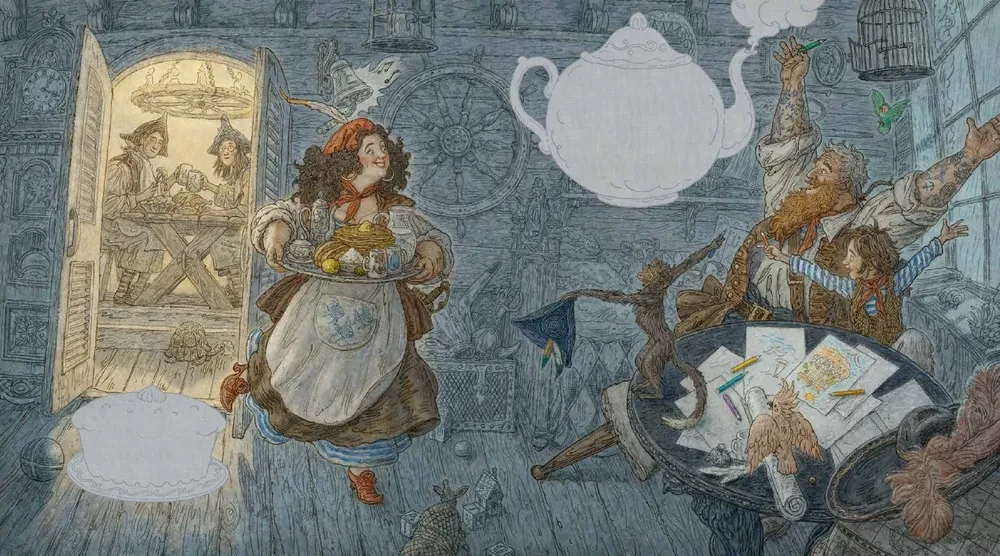 About Rain, Pirates, and Colored Pencils